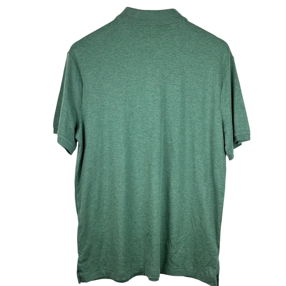Polo Ralph Lauren Classic Fit Polo Shirt Heather Sage Green Pony Logo Men's M